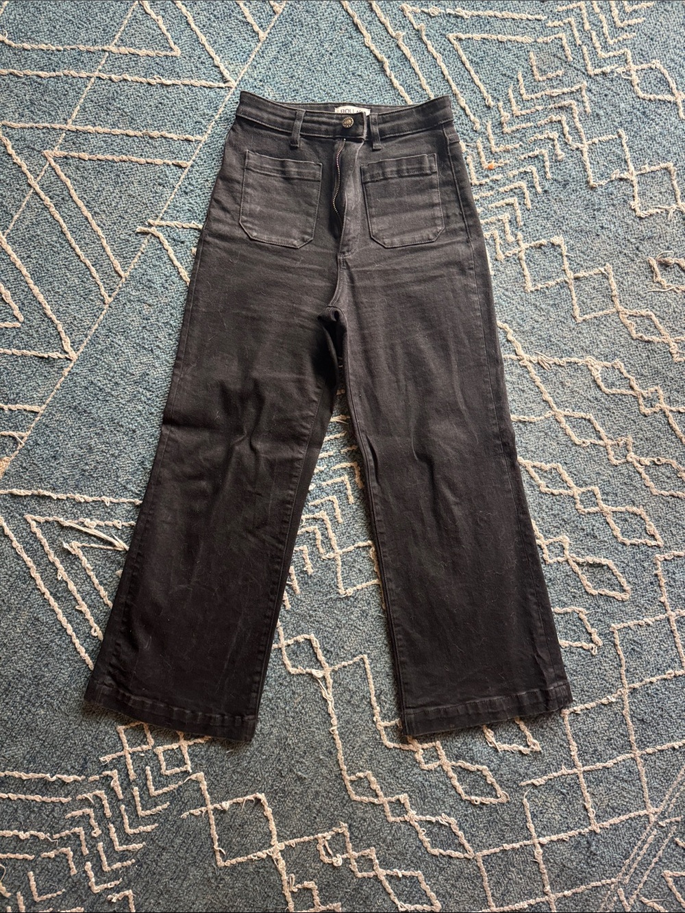 ROLLA'S Black Straight-Leg Women's Jeans